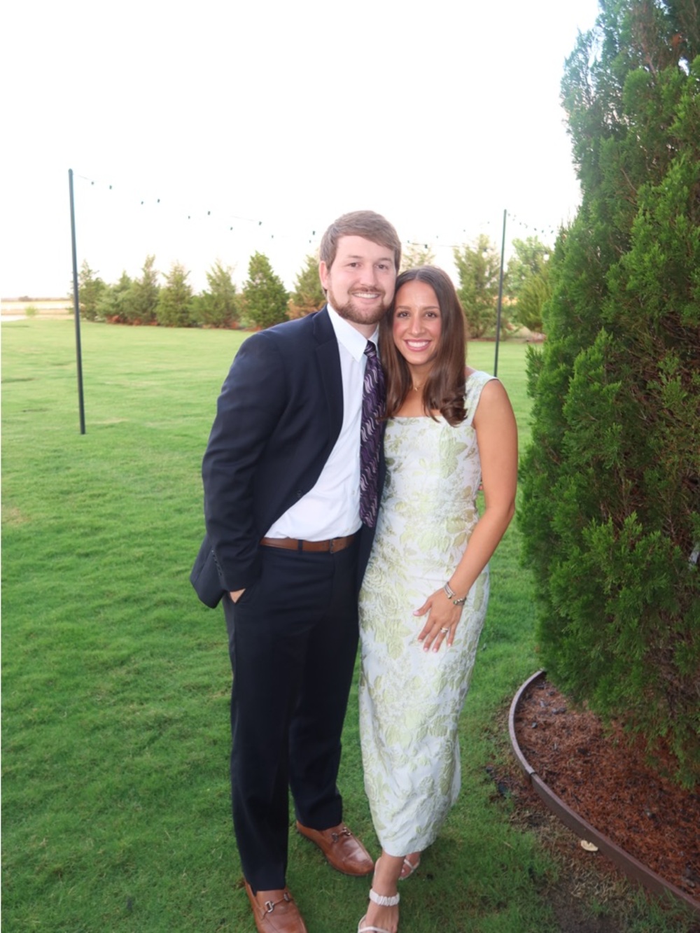 Lulakate green floral maxi dress